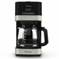 ROHNSON R-930 Προγραμματιζόμενη Καφετιέρα Φίλτρου 900W Black 0033677