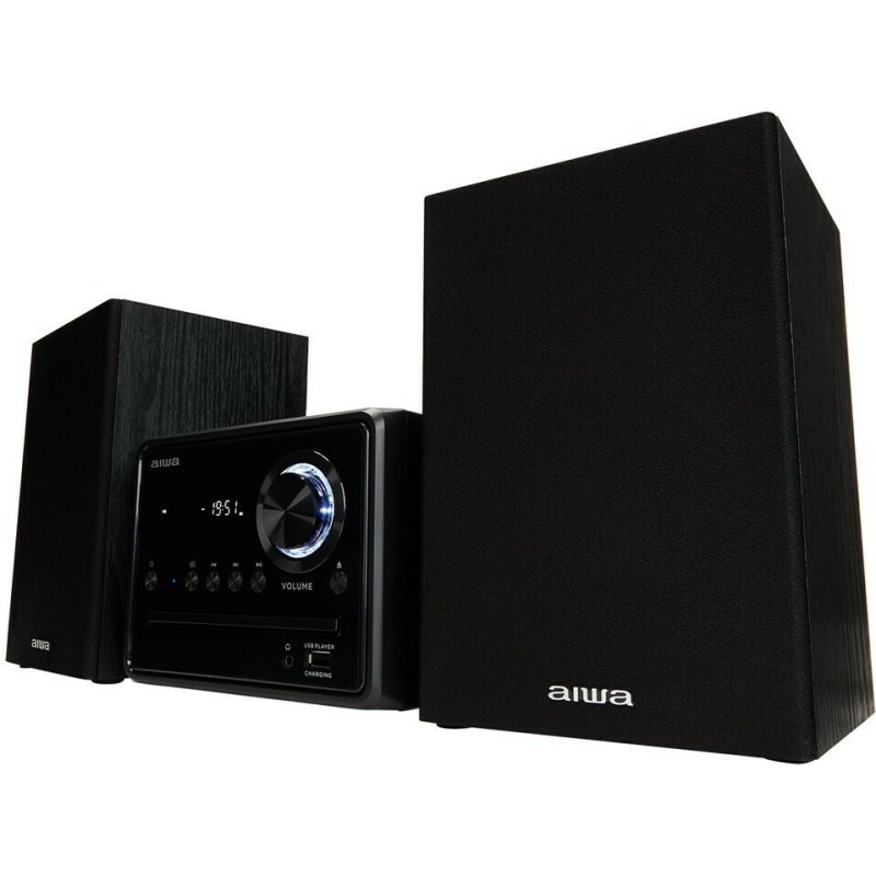 AIWA MSBTU-300 Ηχοσύστημα 2.0 20W με CD / Digital Media Player και Bluetooth Μαύρο 0033735 AIWA MSBTU-300 Ηχοσύστημα 2.0 20W με CD / Digital Media Player και Bluetooth Μαύρο 0033735