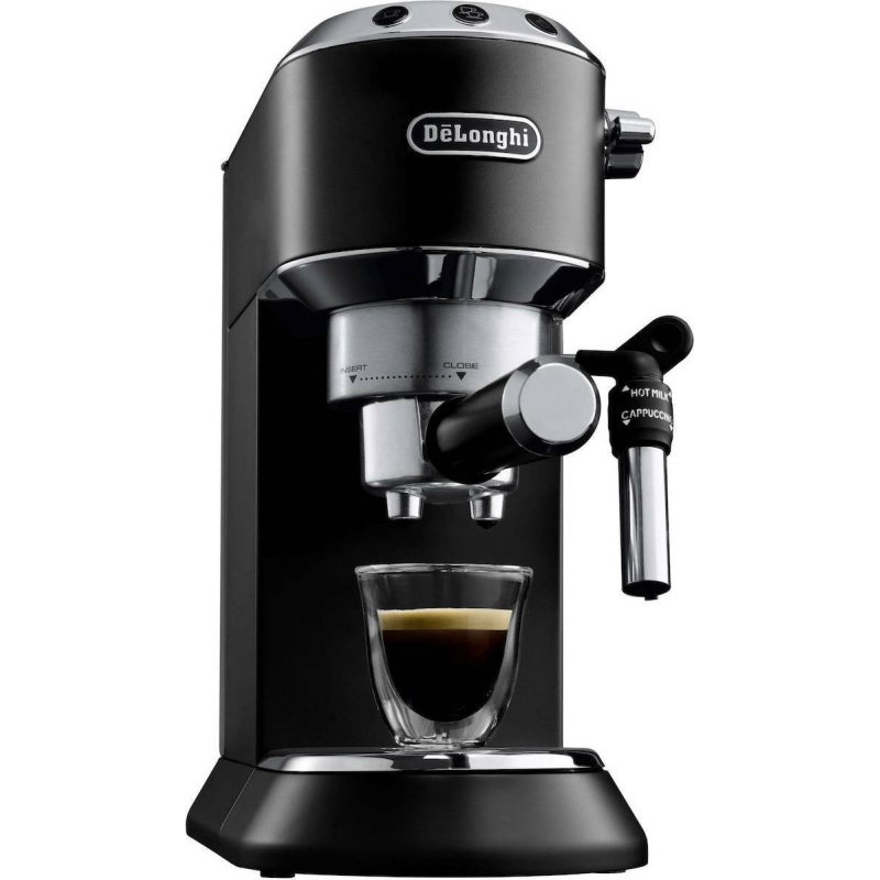 DELONGHI EC685.BK Dedica Pump Black Μηχανή Espresso 1300W Πίεσης 15bar Μαύρη 0033782