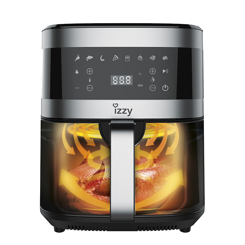 IZZY IZ-8207 Φριτέζα Αέρος με Αποσπώμενο Κάδο 7lt Ασημί 1800W 0034042 IZZY IZ-8207 Φριτέζα Αέρος με Αποσπώμενο Κάδο 7lt Ασημί 1800W 0034042