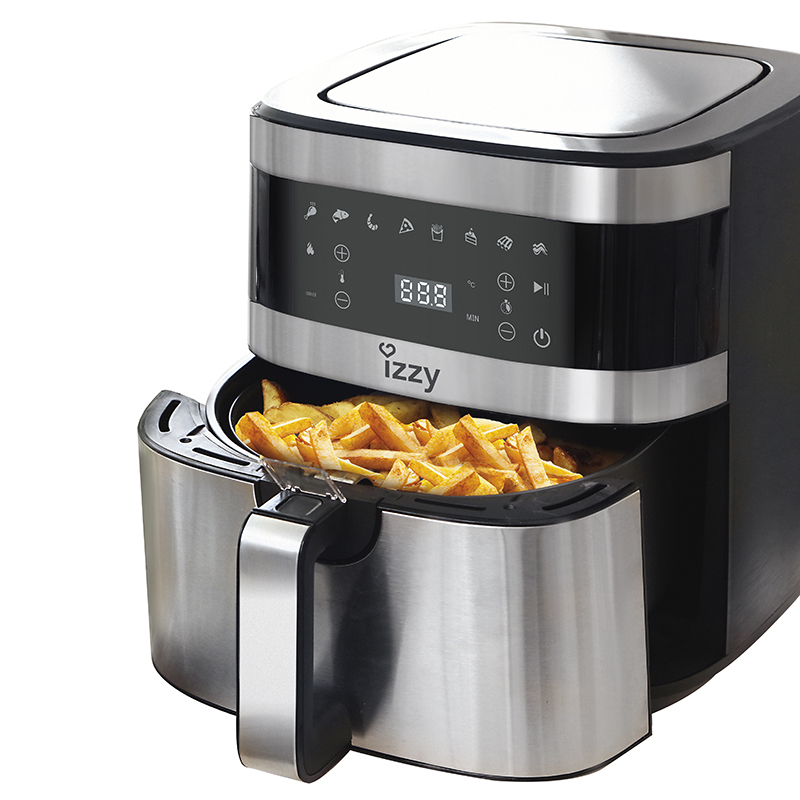 IZZY IZ-8207 Φριτέζα Αέρος με Αποσπώμενο Κάδο 7lt Ασημί 1800W 0034042 IZZY IZ-8207 Φριτέζα Αέρος με Αποσπώμενο Κάδο 7lt Ασημί 1800W 0034042