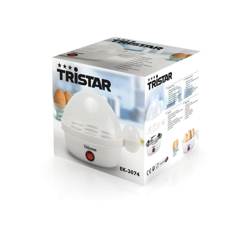 TRISTAR EK-3074 Βραστήρας Αυγών 7 Θέσεων 350W Λευκός 0034278