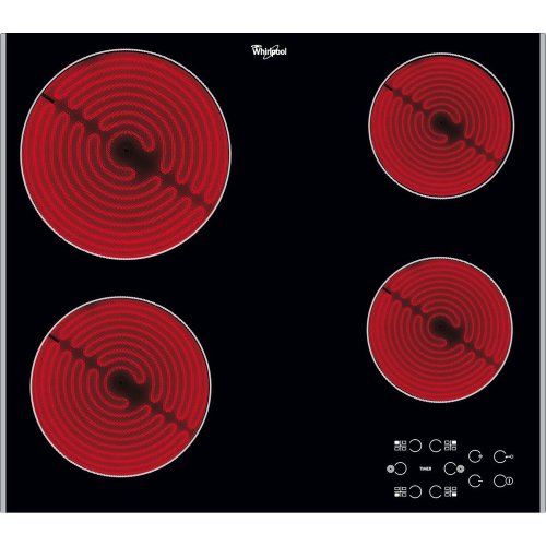 WHIRLPOOL AKT 8090 LX Κεραμική Εστία Αυτόνομη με Λειτουργία Κλειδώματος 58x51εκ. 0034552