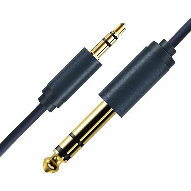 CABLETIME CT-AV321-H11G-DB3 Cable 6.3mm male - 3m Μαύρο 0035177