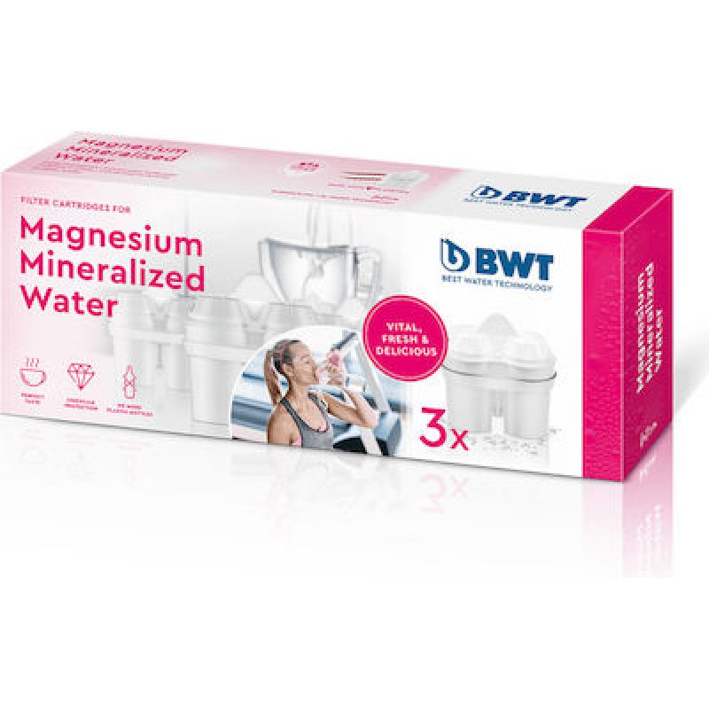 BWT Magnesium Mineralized Ανταλλακτικά Φίλτρα 2+1τεμ. Εμπλουτισμένα με Μαγνήσιο (Made in Austria) 0035408 BWT Magnesium Mineralized Ανταλλακτικά Φίλτρα 2+1τεμ. Εμπλουτισμένα με Μαγνήσιο (Made in Austria) 0035408