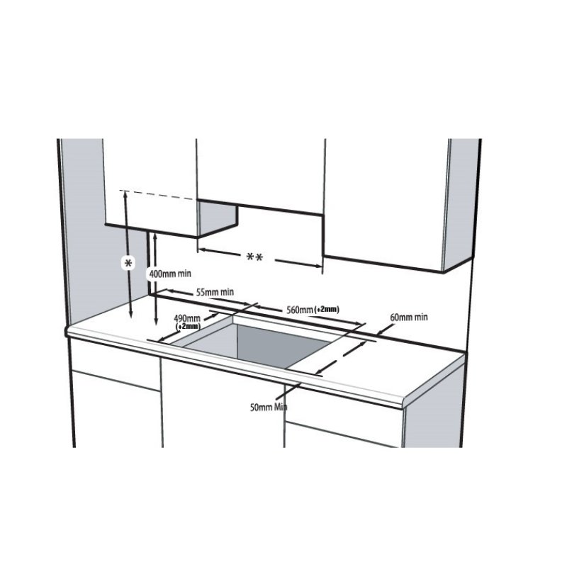 BEKO BBIE12100XC Φούρνος άνω Πάγκου 66lt 0035791