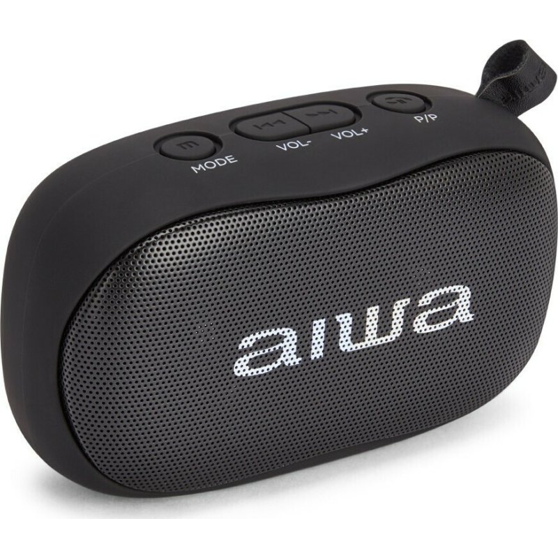 AIWA BS-110BK Φορητό Ηχείο Bluetooth Μαύρο 10W 0035964