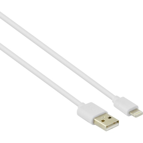 LAMTECH LAM441013 Regular USB to Lightning Cable Λευκό 2m 0035981