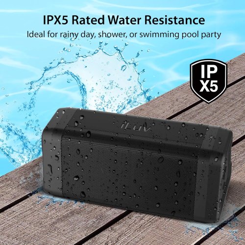 iLuv Aud Mini Plus AUDMINIPSBK Αδιάβροχο φορητό ηχείο Bluetooth 0035995