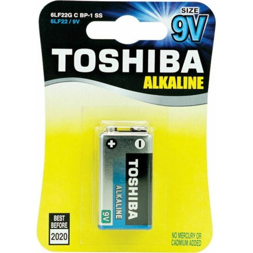 TOSHIBA 6LR61GCP BP-1 9V Αλκαλικές Μπαταρίες (τ-0152653) 0036096