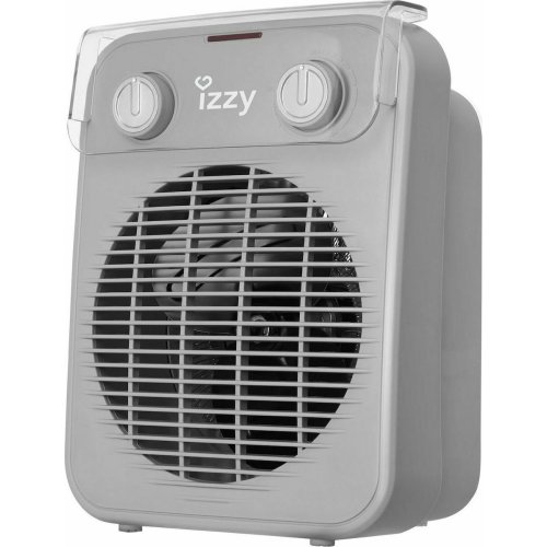 IZZY IZ-9013 Αερόθερμο Μπάνιου Δαπέδου 2000W 2 in 1 Γκρι 0036172