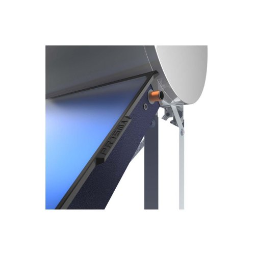 CALPAK PRISMA P-160lt Ηλιακός Θερμοσίφωνας Διπλής Ενέργειας 2m2 με Βάση Ταράτσας 0036260