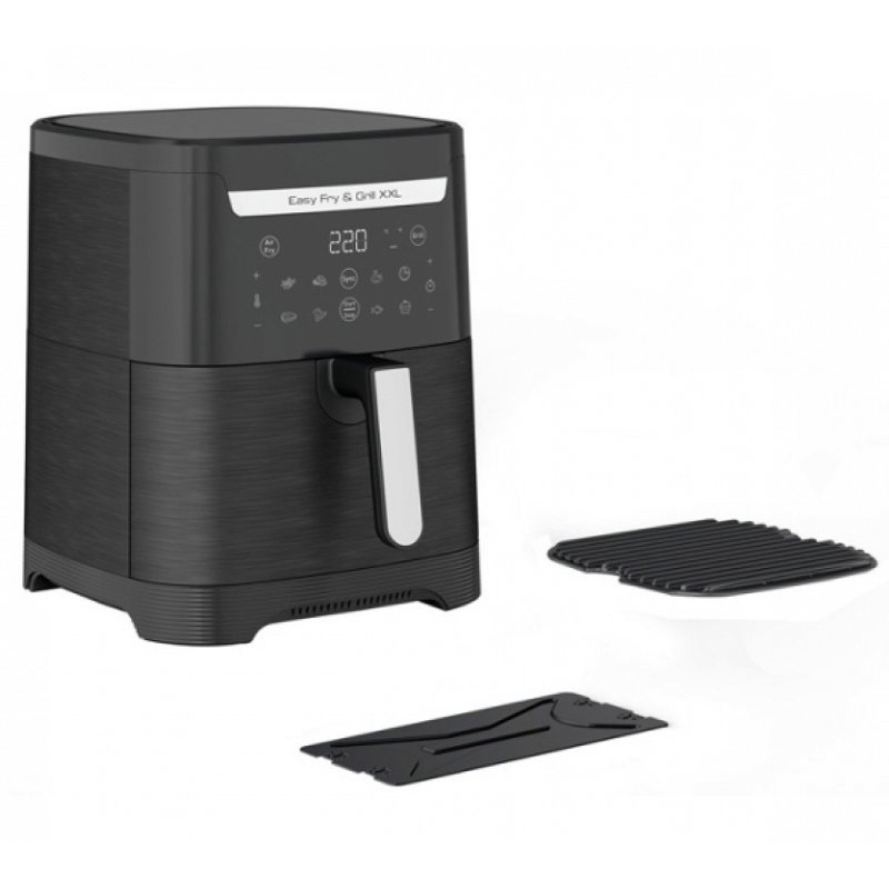 TEFAL EY8018 Easy Fry & Grill XXL Μαύρο Φριτέζα Αέρος 6.5lt με Αποσπώμενο Κάδο 0036543 TEFAL EY8018 Easy Fry & Grill XXL Μαύρο Φριτέζα Αέρος 6.5lt με Αποσπώμενο Κάδο 0036543