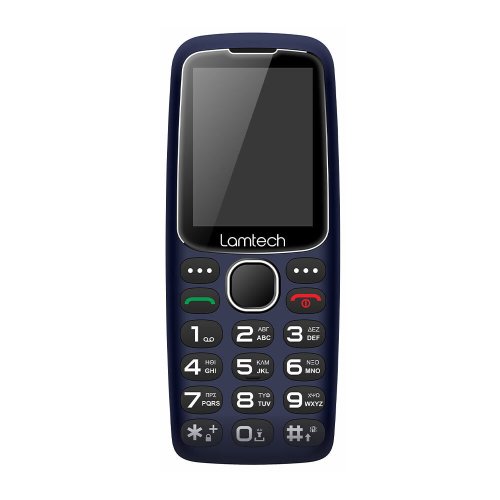LAMTECH  Tiny L II  113140  Dual SIM Κινητό με Μεγάλα Κουμπιά Μπλε 0036622