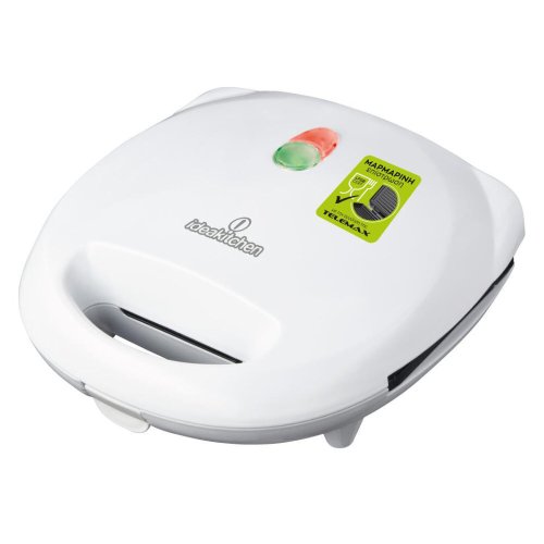 TELEMAX KJ-113 Ideakitchen Τοστιέρα για 2 Τοστ 750W Λευκή 0037552