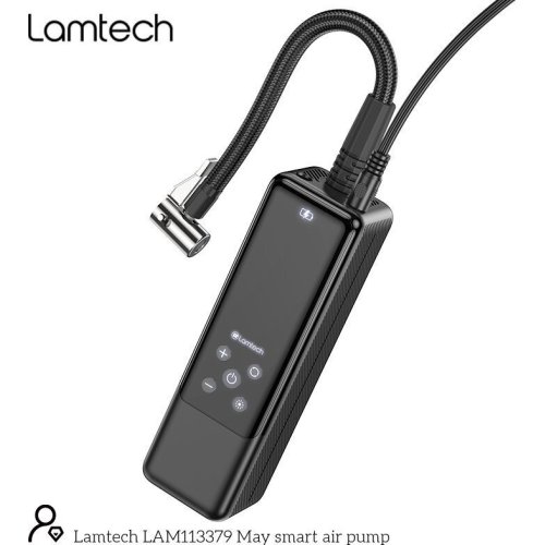 LAMTECH LAM113379 Αντλία Ελαστικών Αυτοκινήτου DC12V 3.5BAR με Οθόνη LCD 0037737