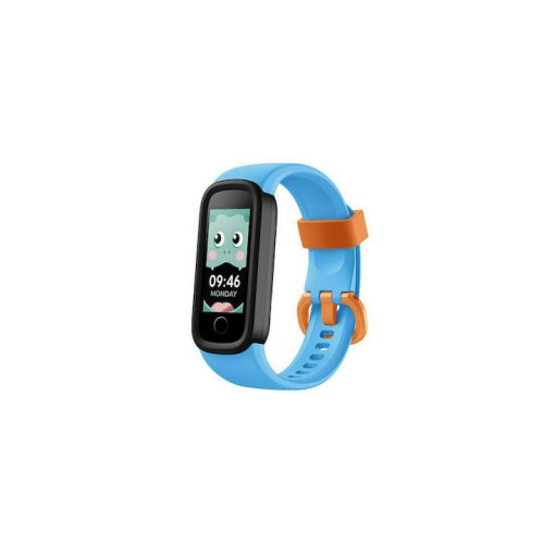 Kiddoboo KR01LBLU Smart Band Παιδικό Smartwatch με Λουράκι από Καουτσούκ/Πλαστικό Γαλάζιο 0037915
