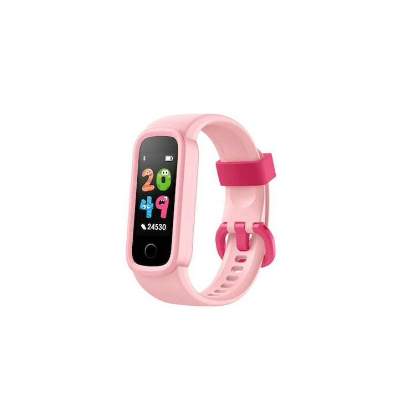 Kiddoboo KR01PNK Smart Band Παιδικό Smartwatch με Λουράκι από Καουτσούκ/Πλαστικό Ροζ 0037916 Kiddoboo KR01PNK Smart Band Παιδικό Smartwatch με Λουράκι από Καουτσούκ/Πλαστικό Ροζ 0037916