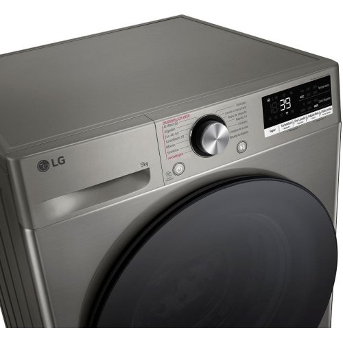 LG F4R7009TSSB Πλυντήριο Ρούχων 9kg με Ατμό 1400 Στροφών Ασημί 0039162