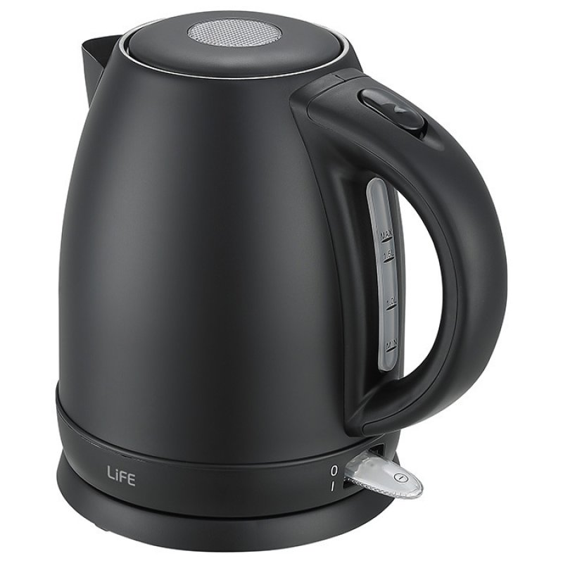 LIFE PEARL Strix Βραστήρας 1.7lt 2200W Μαύρος 0040153 LIFE PEARL Strix Βραστήρας 1.7lt 2200W Μαύρος 0040153