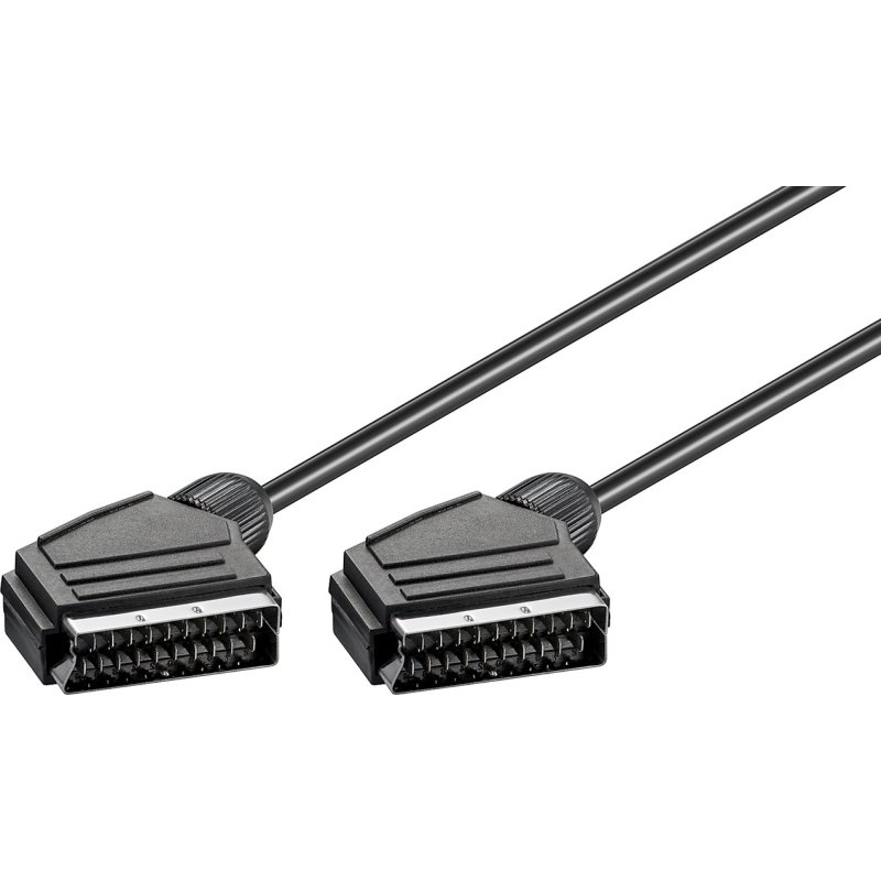 GOOBAY 11702 καλώδιο Scart 21pin σε Scart 21pin 1.5m, Μαύρο 0040533 GOOBAY 11702 καλώδιο Scart 21pin σε Scart 21pin 1.5m, Μαύρο 0040533