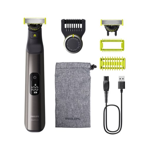 PHILIPS QP6552/15 Oneblade Pro 360 Ξυριστική Μηχανή Προσώπου / Σώματος Επαναφορτιζόμενη 0040763