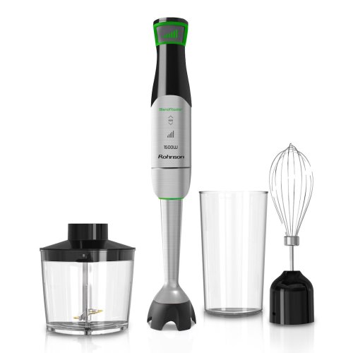 ROHNSON R-5750 BlendMaster Ραβδομπλέντερ με Ανοξείδωτη Ράβδο 1500W Ασημί 0040975