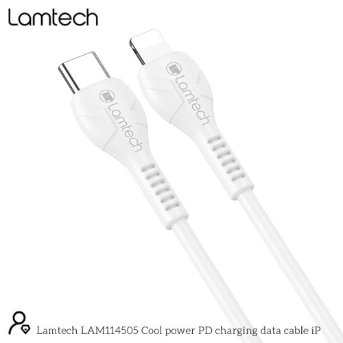 LAMTECH LAM114505 Καλώδιο Φόρτισης και Δεδομένων USB Type-C - 1m 0041026