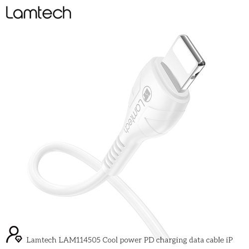LAMTECH LAM114505 Καλώδιο Φόρτισης και Δεδομένων USB Type-C - 1m 0041026