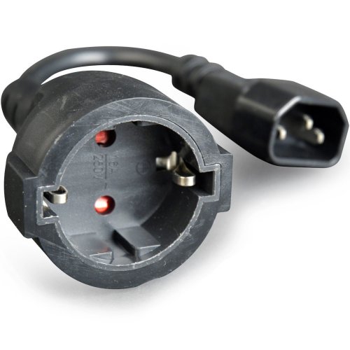 CABLEXPERT PC-SFC14M-01 Schuko Cable 0.15m Black 0041036