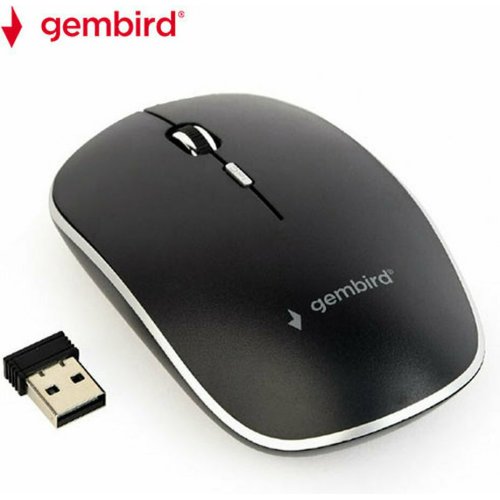 GEMBIRD MUSW-4BS-01 Ασύρματο Ποντίκι Μαύρο 0041070