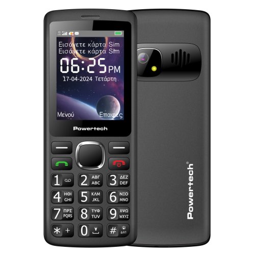 POWERTECH PTM-36 Κινητό Τηλέφωνο Sentry 4G Bar, 2.4