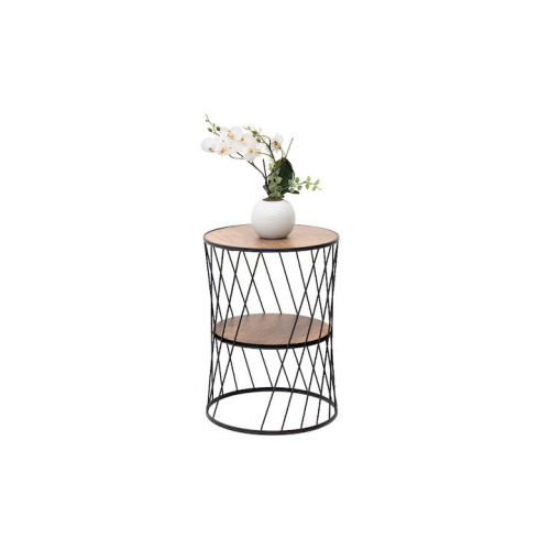 HOMEPLUS  GP030-0037 Jaspin Στρόγγυλο Βοηθητικό Τραπεζάκι 0041077