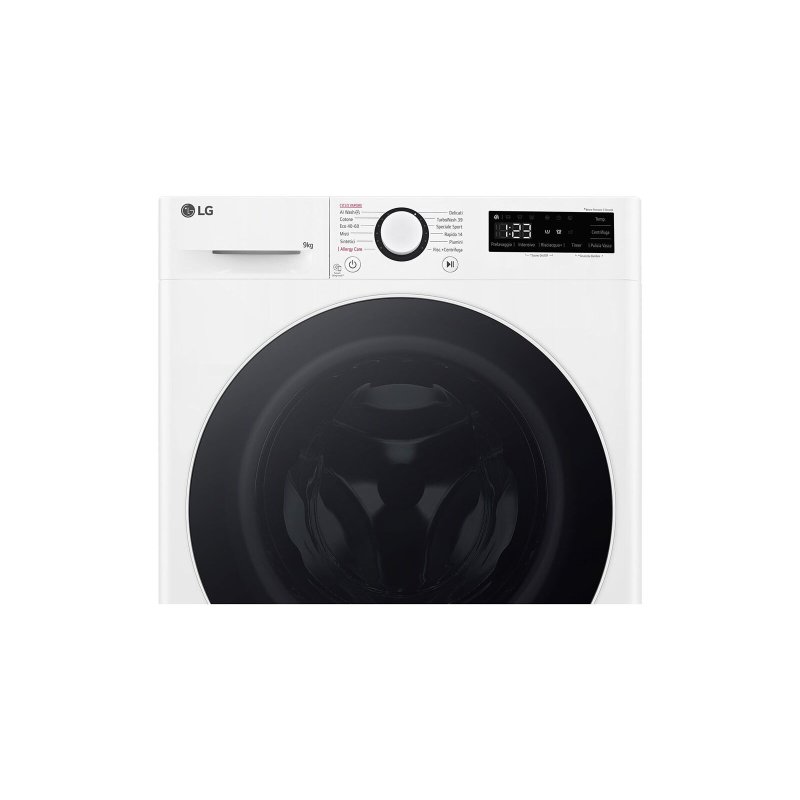 LG F4R5009TSWW Πλυντήριο Ρούχων 9kg με Ατμό 1400rpm 0041088 LG F4R5009TSWW Πλυντήριο Ρούχων 9kg με Ατμό 1400rpm 0041088