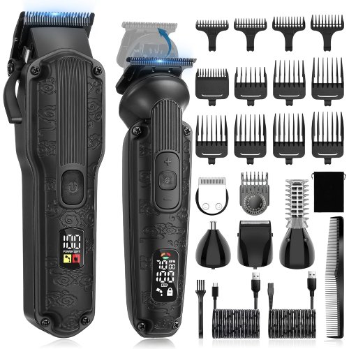 SCTTOMON HT-6068 Επαγγελματική Κουρευτική Μηχανή Επαναφορτιζόμενη 0041098