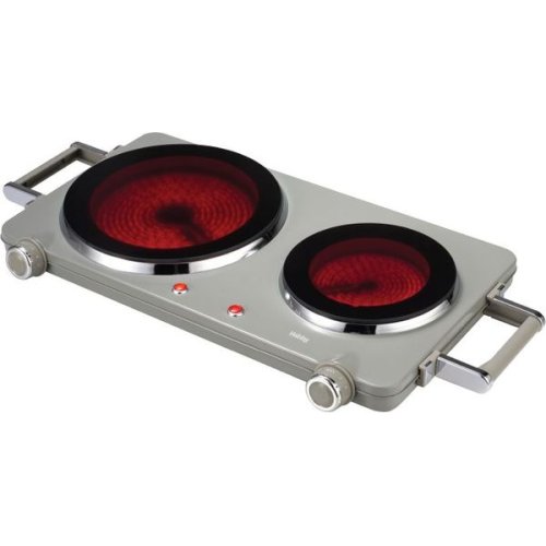HOBBY HCP-40436 Κεραμική Εστία Διπλή 22cm+16,5cm 2500W 0041181