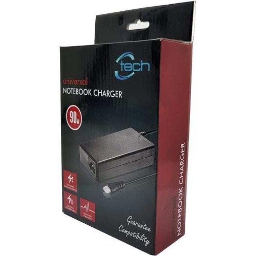 CTECH CP-0001 Φορτιστής Laptop , Universal, 90W, χωρίς βύσματα 0041214