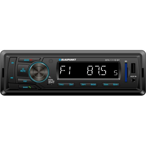 BLAUPUNKT BPA1119 BT Ηχοσύστημα Αυτοκινήτου Universal 1DIN (Bluetooth/USB/AUX) 0041257