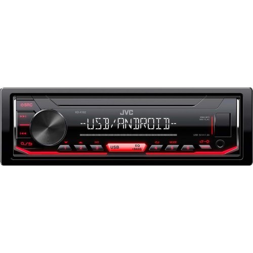 JVC KD-X162 Ηχοσύστημα Αυτοκινήτου Universal 1DIN (USB/AUX) με Αποσπώμενη Πρόσοψη 0041260