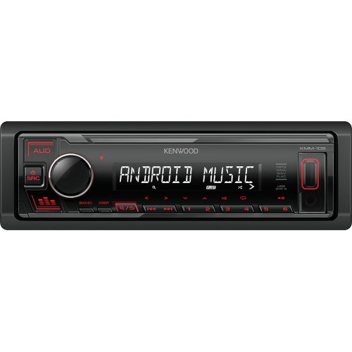 KENWOOD KMM-105RY Ηχοσύστημα Αυτοκινήτου Universal 1DIN (USB/AUX) με Αποσπώμενη Πρόσοψη 0041261