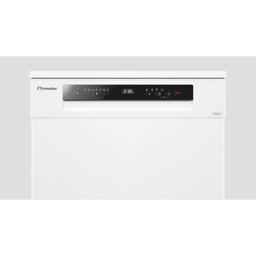 INVENTOR CLP-60147W Ελεύθερο Πλυντήριο Πιάτων για 14 Σερβίτσια Π60xY85εκ. Λευκό 0041275