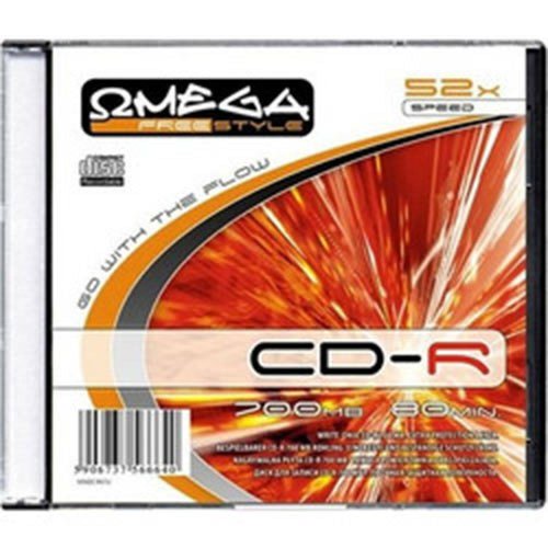 Omega Freestyle Εγγράψιμα CD-R 52x 700MB 10τμχ 0041337