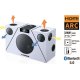 CRYSTAL AUDIO Ηχοσύστημα 6.1 3D-74 WiSound 100W με CD Player και Bluetooth Λευκό / Μαύρο 0041570 CRYSTAL AUDIO Ηχοσύστημα 6.1 3D-74 WiSound 100W με CD Player και Bluetooth Λευκό / Μαύρο 0041570