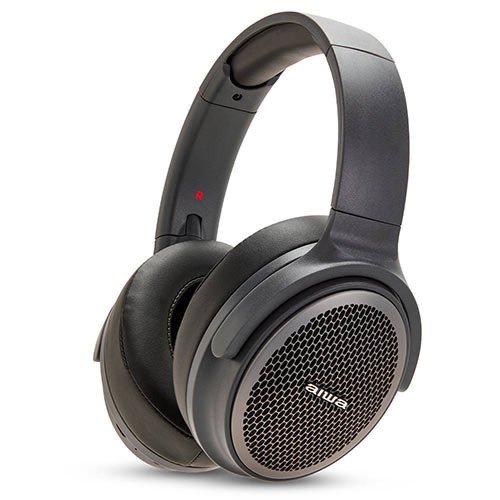 AIWA HST-250BT/BK Ασύρματα / Ενσύρματα Over Ear Ακουστικά με 13 ώρες Λειτουργίας Μαύρα 0041582