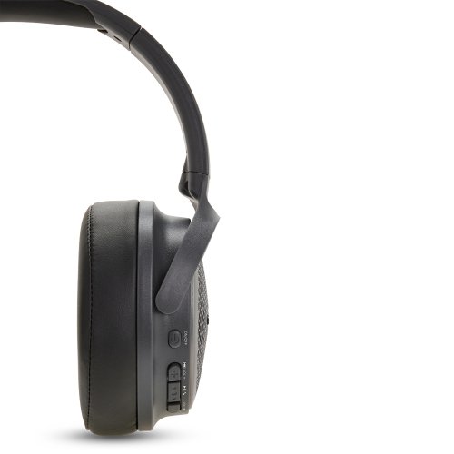 AIWA HST-250BT/BK Ασύρματα / Ενσύρματα Over Ear Ακουστικά με 13 ώρες Λειτουργίας Μαύρα 0041582