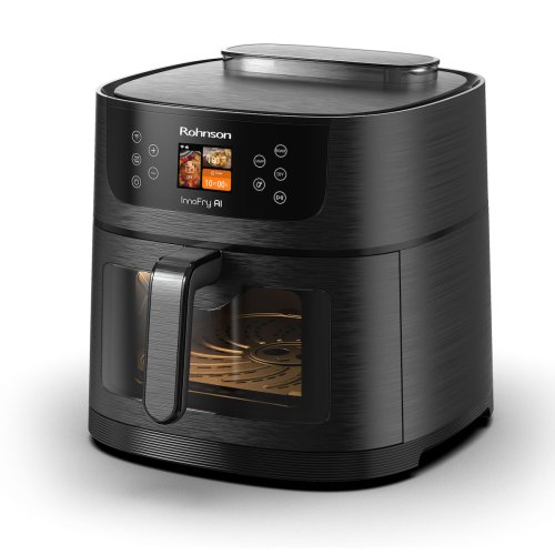 ROHNSON R-2884 AI Air Fryer με Wi-Fi 8lt Μαύρο 0041597