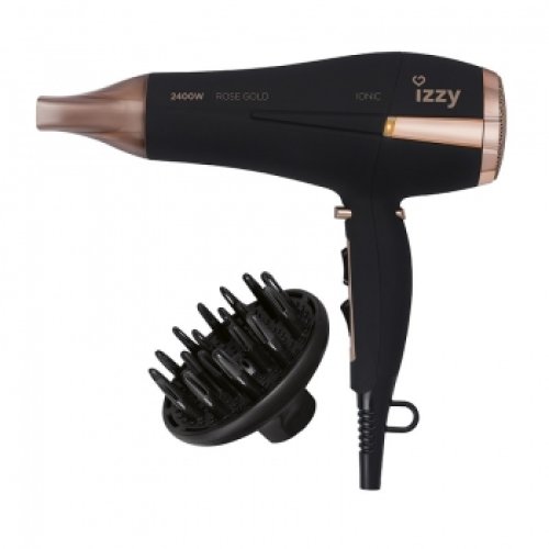 IZZY D1703 Rose Gold Ionic Σεσουάρ Μαλλιών 2400W 0041718