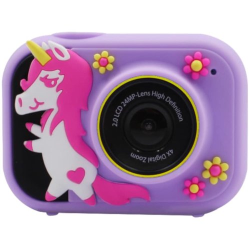 LAMTECH LAM111979 Polly Action Camera Full HD (1080p) Μωβ με Οθόνη 2