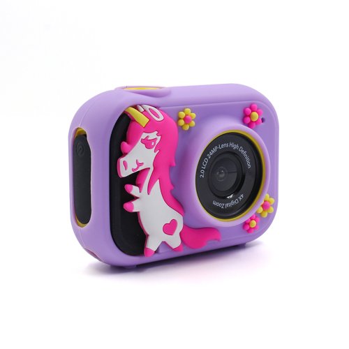 LAMTECH LAM111979 Polly Action Camera Full HD (1080p) Μωβ με Οθόνη 2