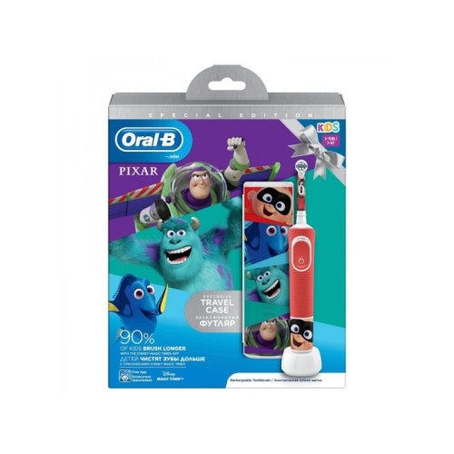 Oral-B Vitality Pixar & Travel Case Ηλεκτρική Οδοντόβουρτσα για 3+ χρονών 0041760